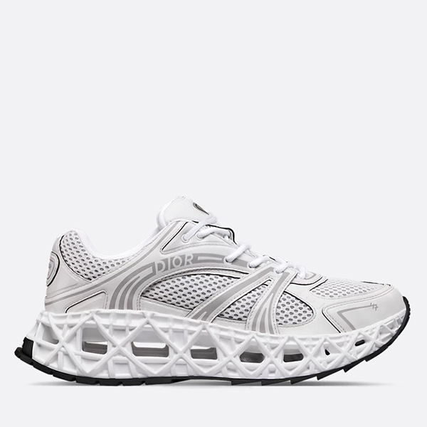 Dior B35 NXXT Sneaker White Technical Fabric and White Technical Mesh