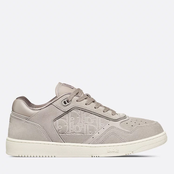 WMS Dior B27 Uptown Low-Top Sneaker Gray Suede and Gray Dior Gravity Suede