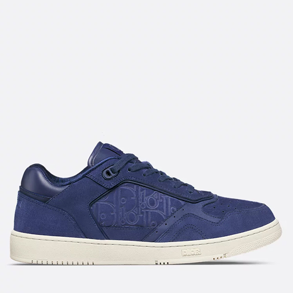 Dior B27 Uptown Low-Top Sneaker Navy Blue Suede and Navy Blue Dior Gravity Suede