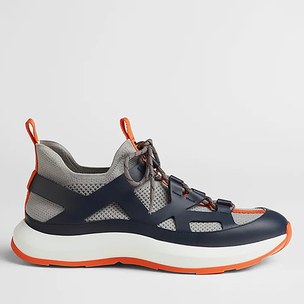 Hermès Katana Sneaker 'Gris Silex/Marine'