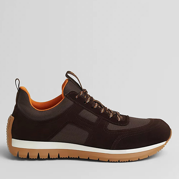 Hermès Jimmy Sneaker 'Marron Ébène' - MEN US9.5 = EU43 = 27.5CM