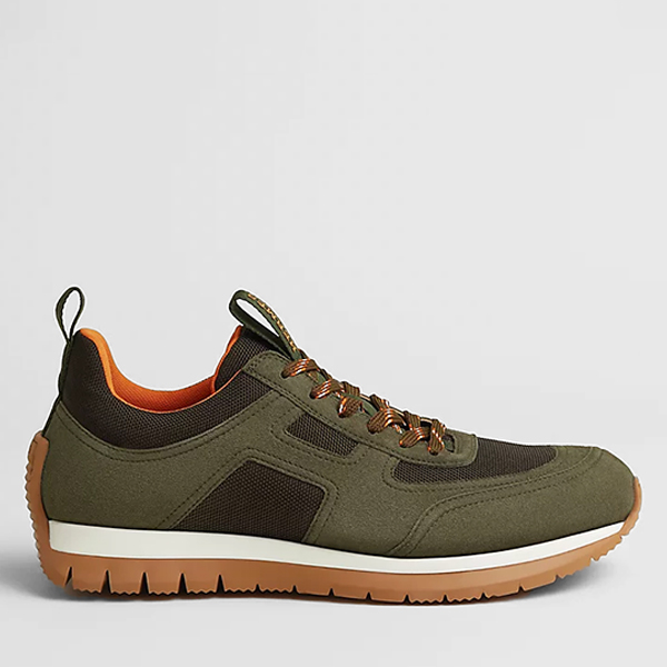 Hermès Jimmy Sneaker 'Vert Forêt'