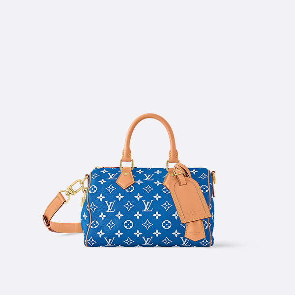 Speedy P9 Shoulder Bag 25 Blue