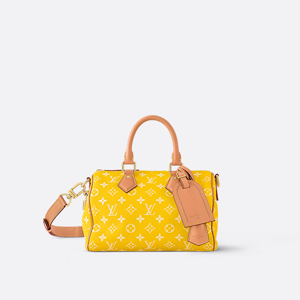 Speedy P9 Shoulder Bag 25 Yellow