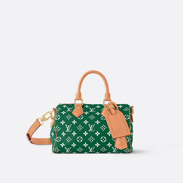 Speedy P9 Shoulder Bag 25 Green